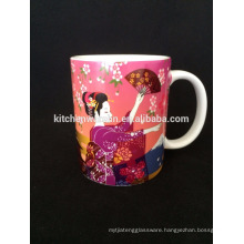 new design Japan culture hot color changing mug,heat sensitive mugs